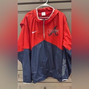 Nike Red and Navy Braves Jacket 
New without tags
